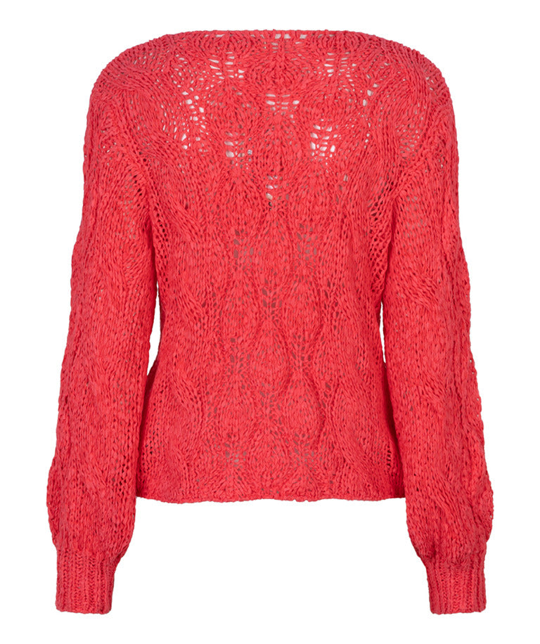 Esqualo Knit Sweater Strawberry