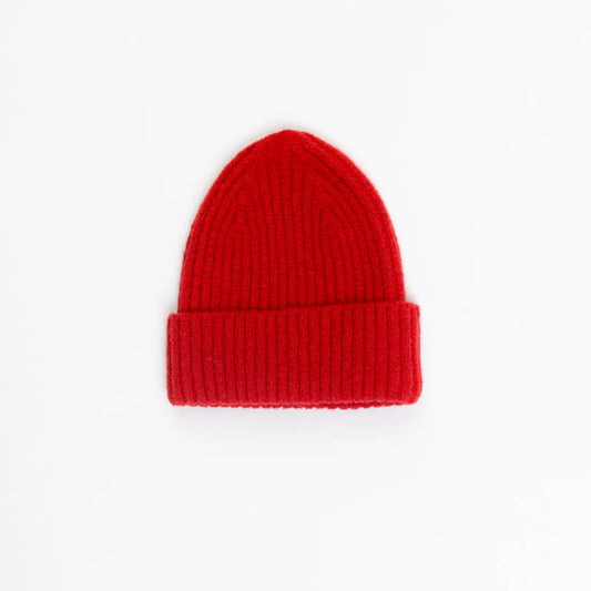Lyla & Luxe Eco Knit Beanie Red