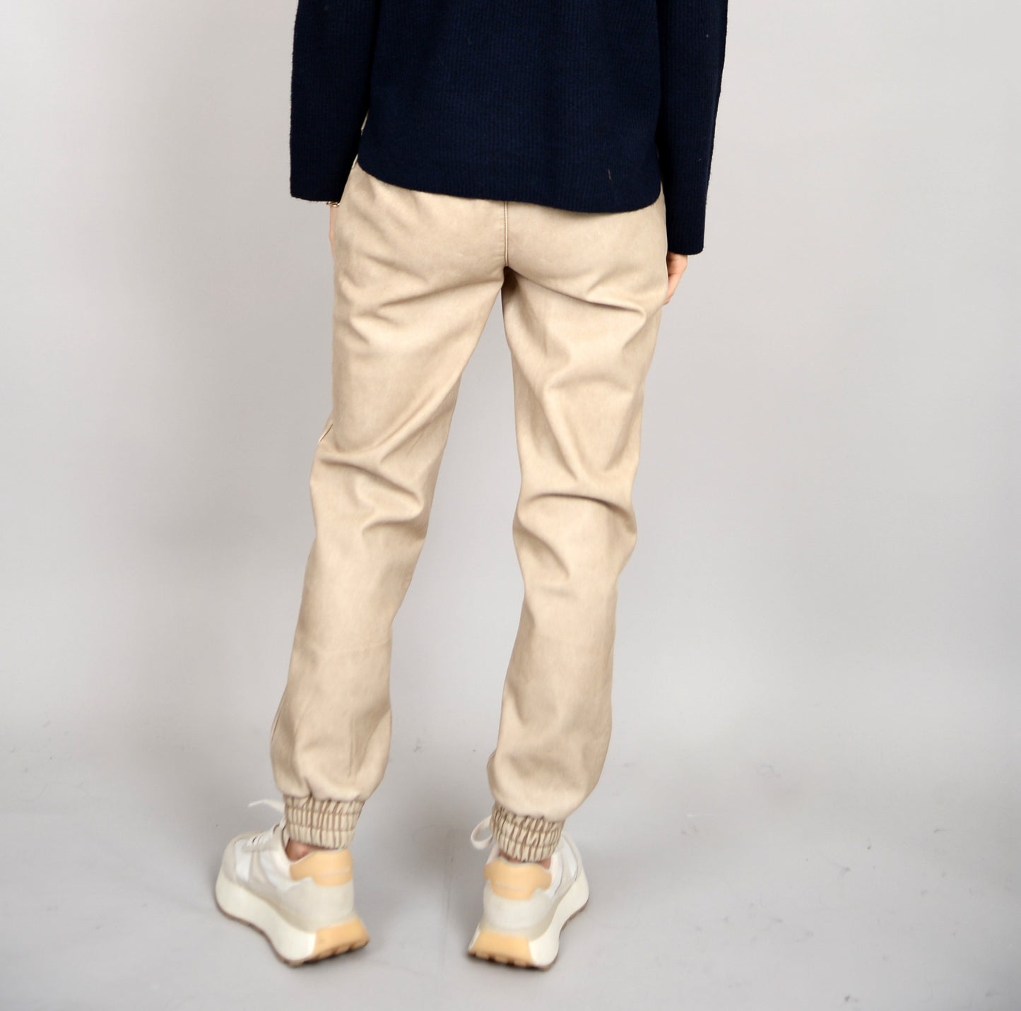 RD Style Jayly Faux Leather Jogger