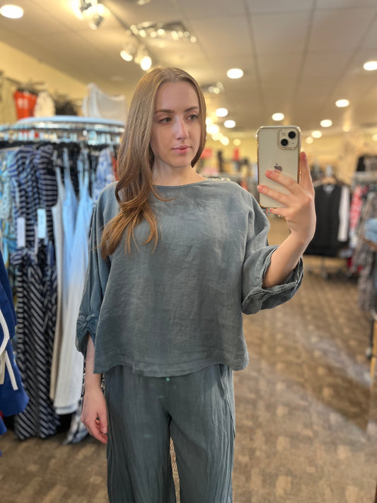 Velvet Cass Top Graphite