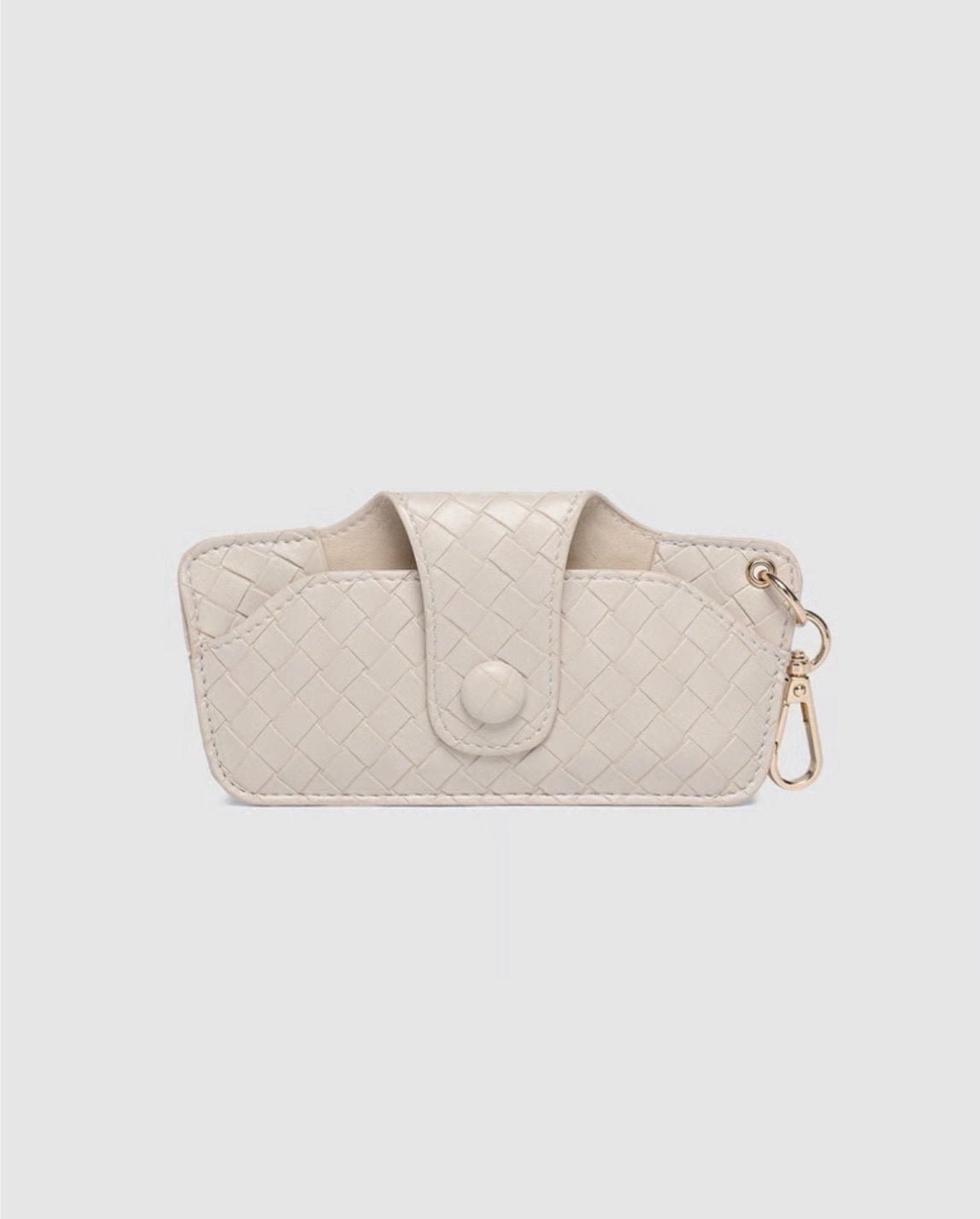 Louenhide Skittle Sunglasses Case Woven Vanilla