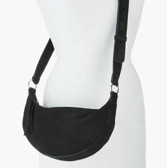 Brave Melany Suede Bag Black