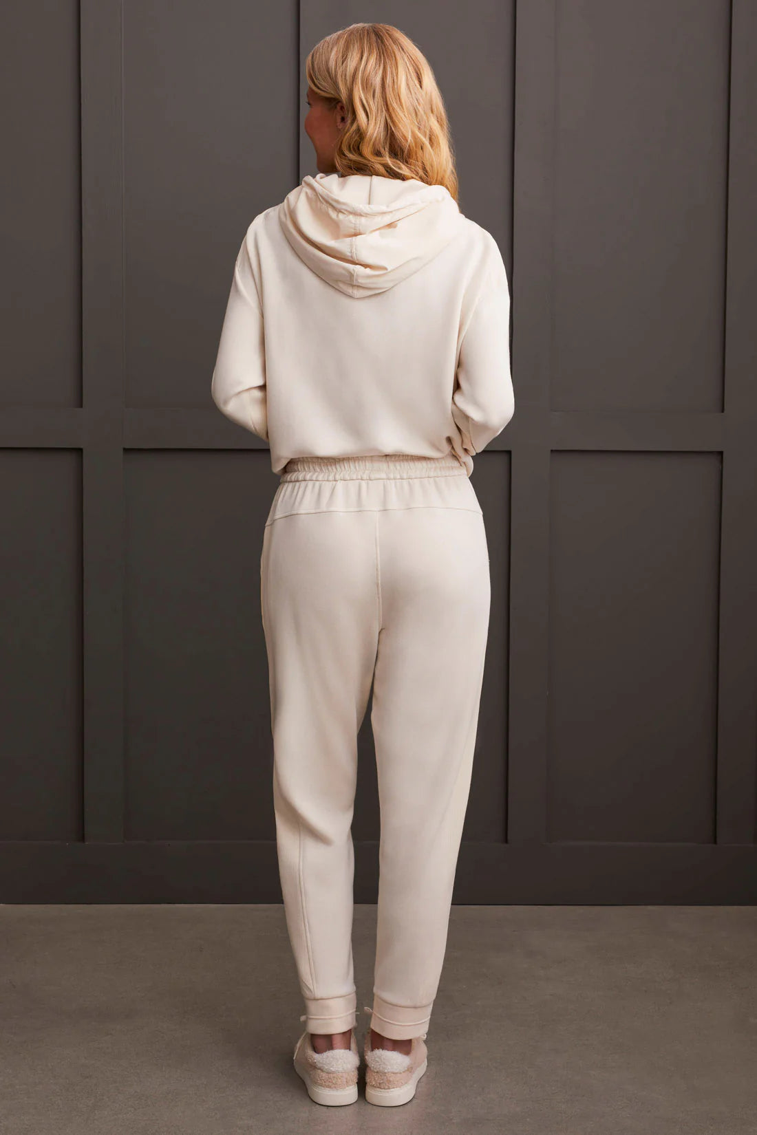 Tribal Lux Stretch Jogger Eggshell