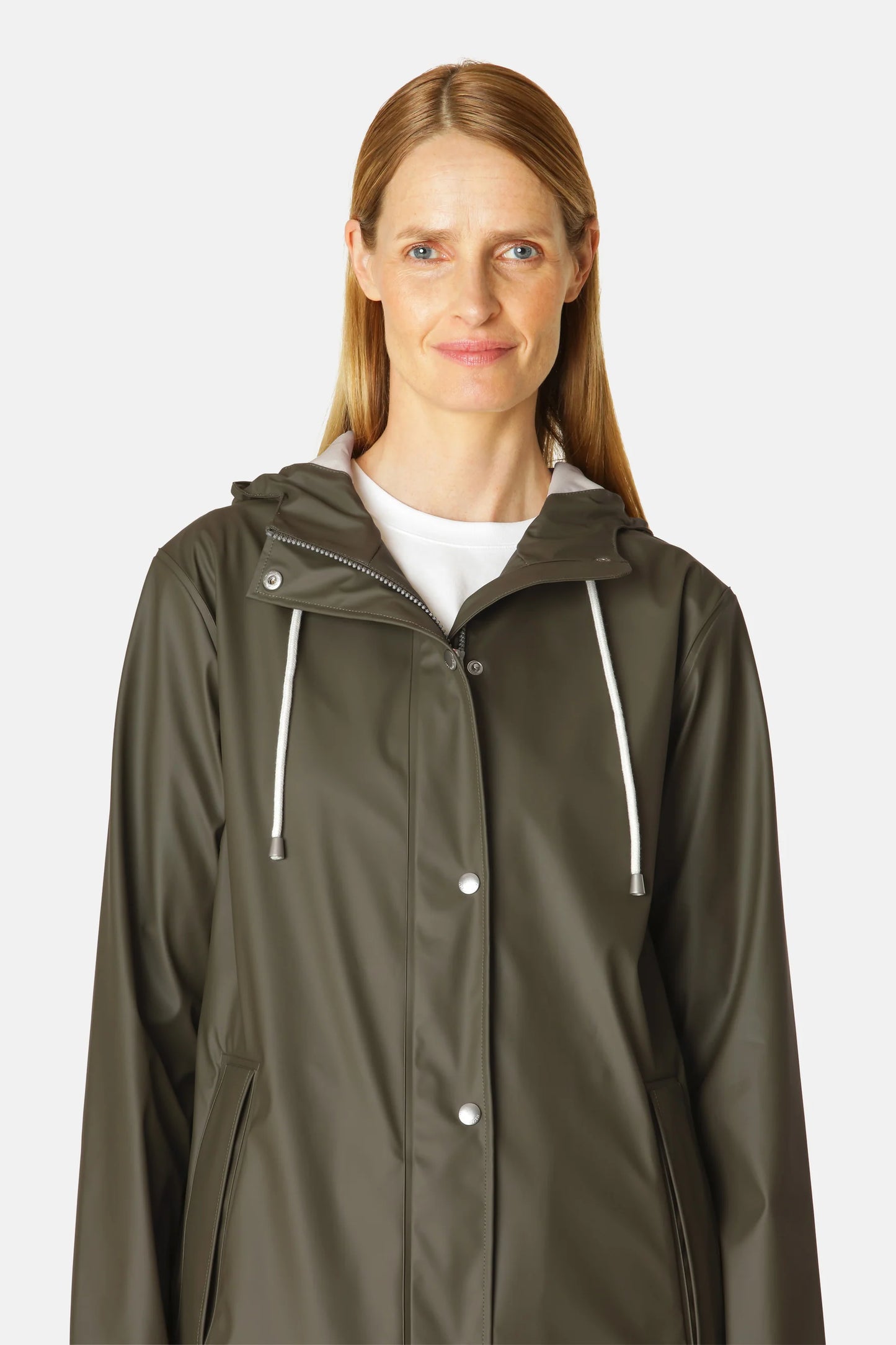 Ilse Jacobsen Rain Jacket Army Green