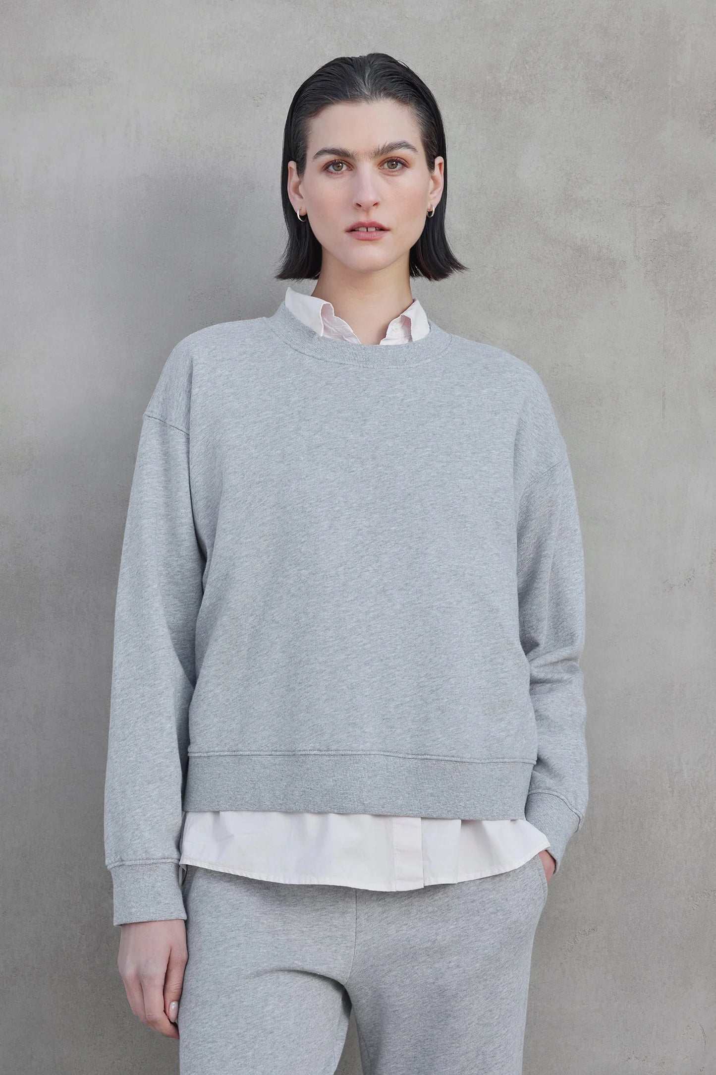 Velvet Ynez Sweatshirt Heather Grey