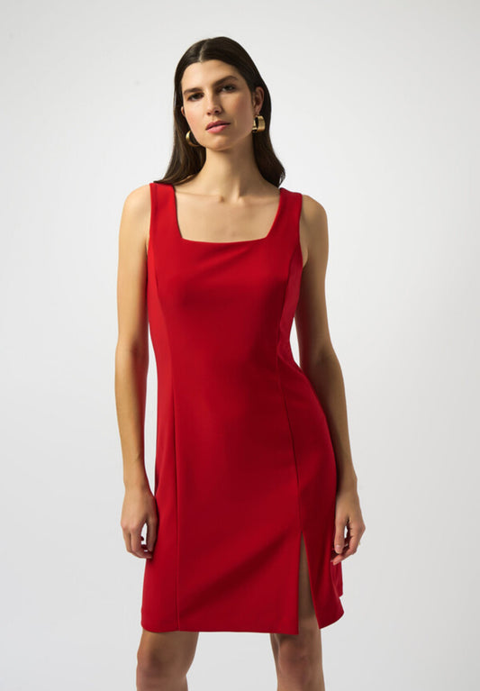 Joseph Ribkoff Sheath Knee-length Dress Red Style 251075