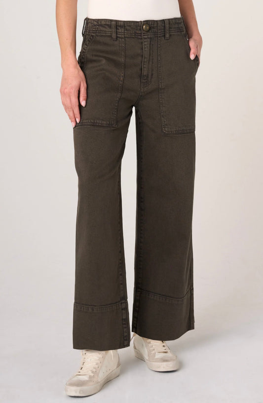 Liverpool Utility Telaxed Straight Jeans Mosswood