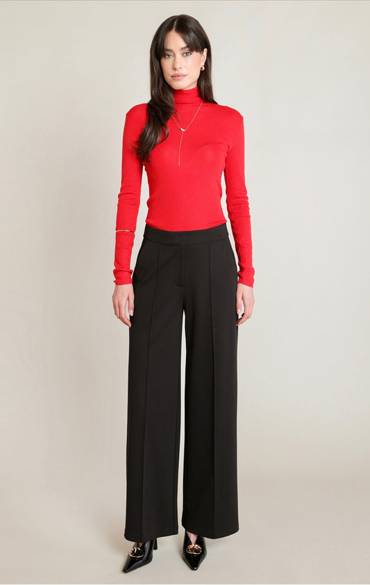Black Tape Stretchy Dress Pants Black