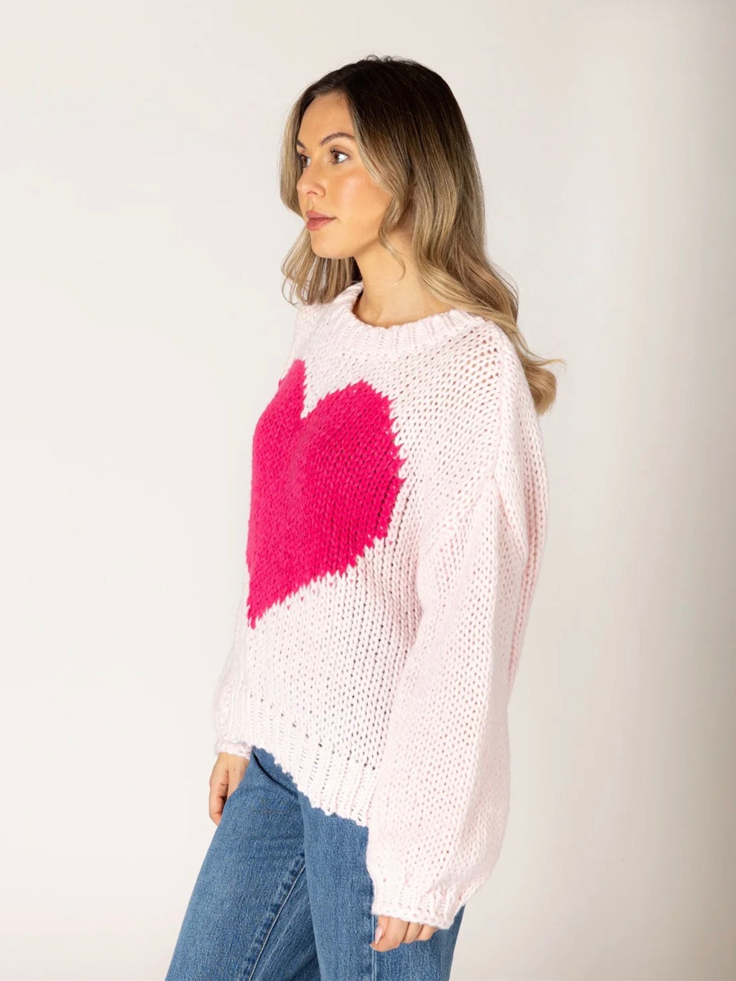 Lyla & Luxe Lucy Heart Sweater