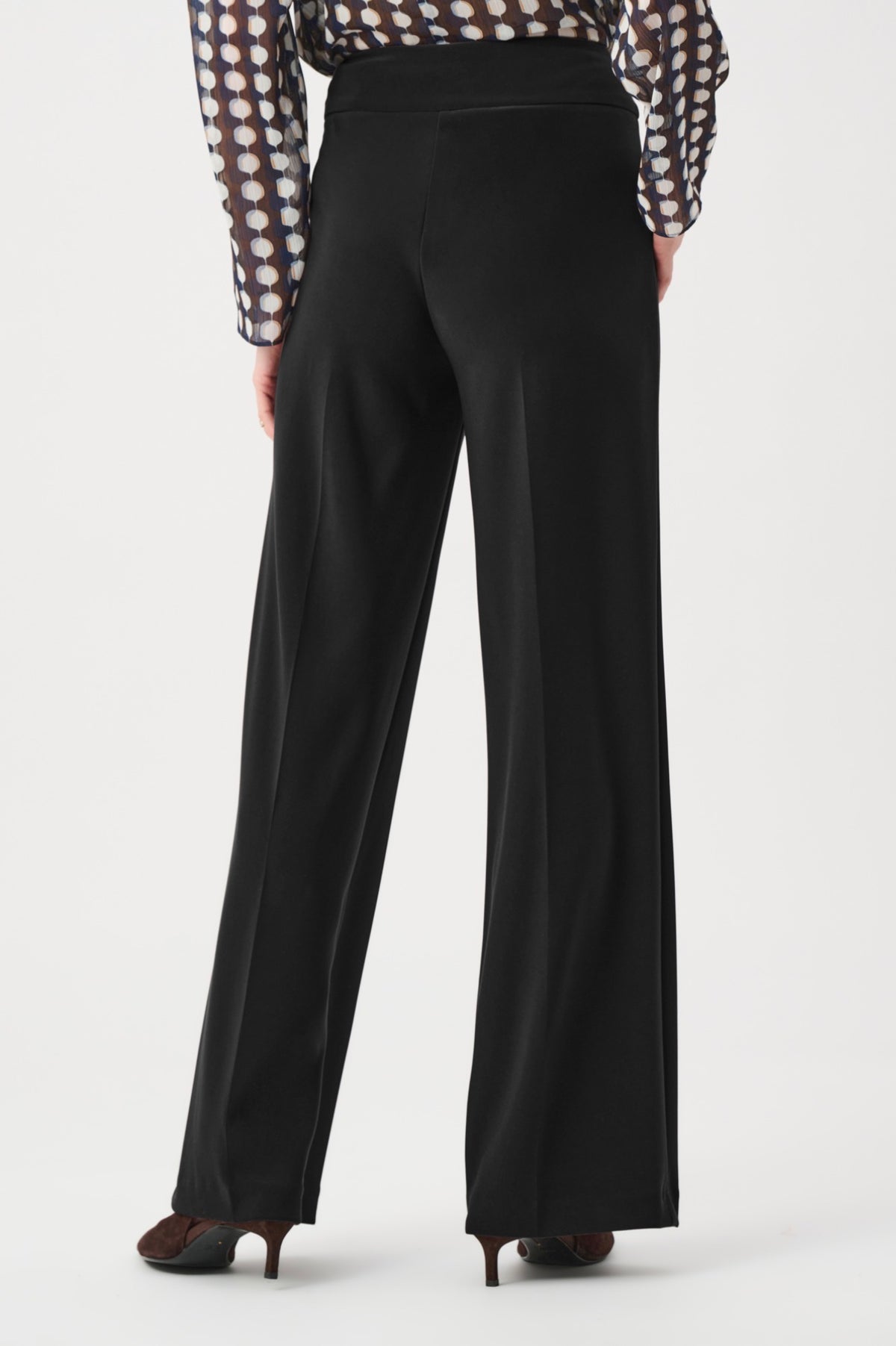 Joseph Ribkoff Silky Knit Wide-Leg Pull-On Pants 263074