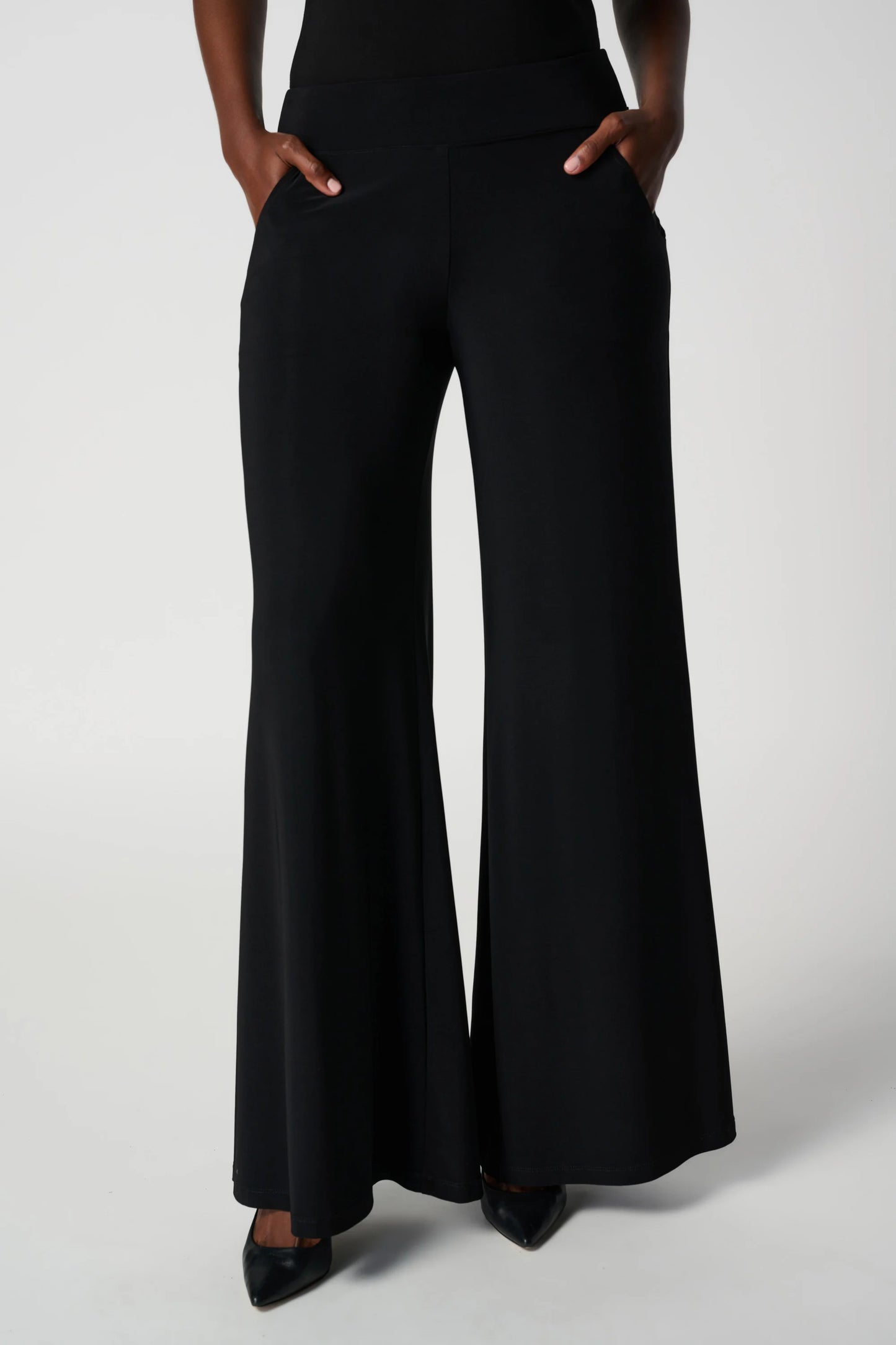 Joseph Ribkoff Classic Palazzo Pant Black 161096F25