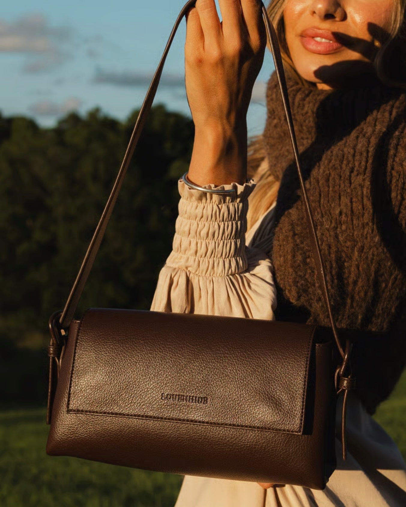 Louenhide Sophia Crossbody Bag Chocolate