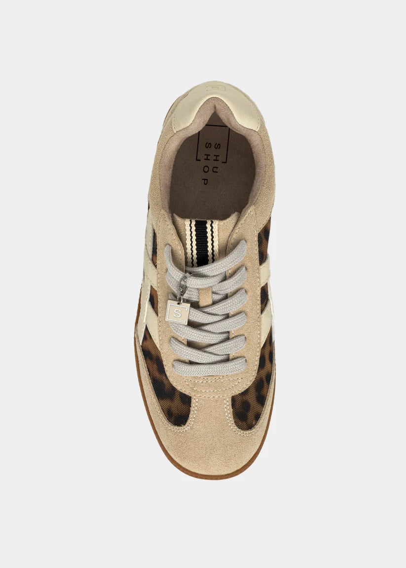 Shu Shop Sasha Sneaker Leopard Mesh