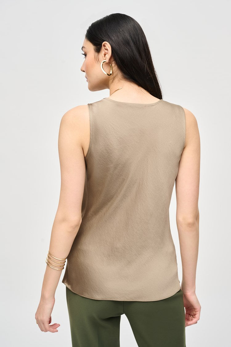 Joseph Ribkoff Satin Straight Sleeveless Top 243125