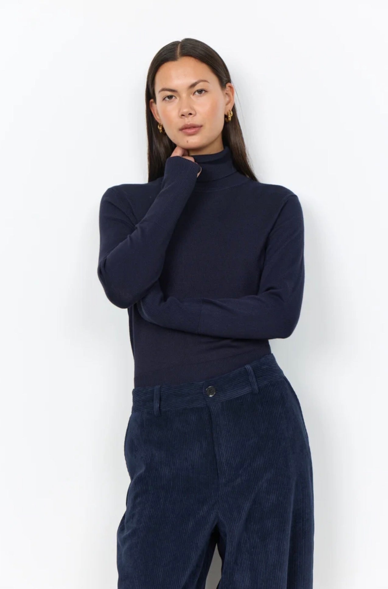Soya Concept Dollie Turtleneck Navy