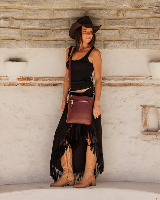 Cressida Crossbody Bag Burgundy