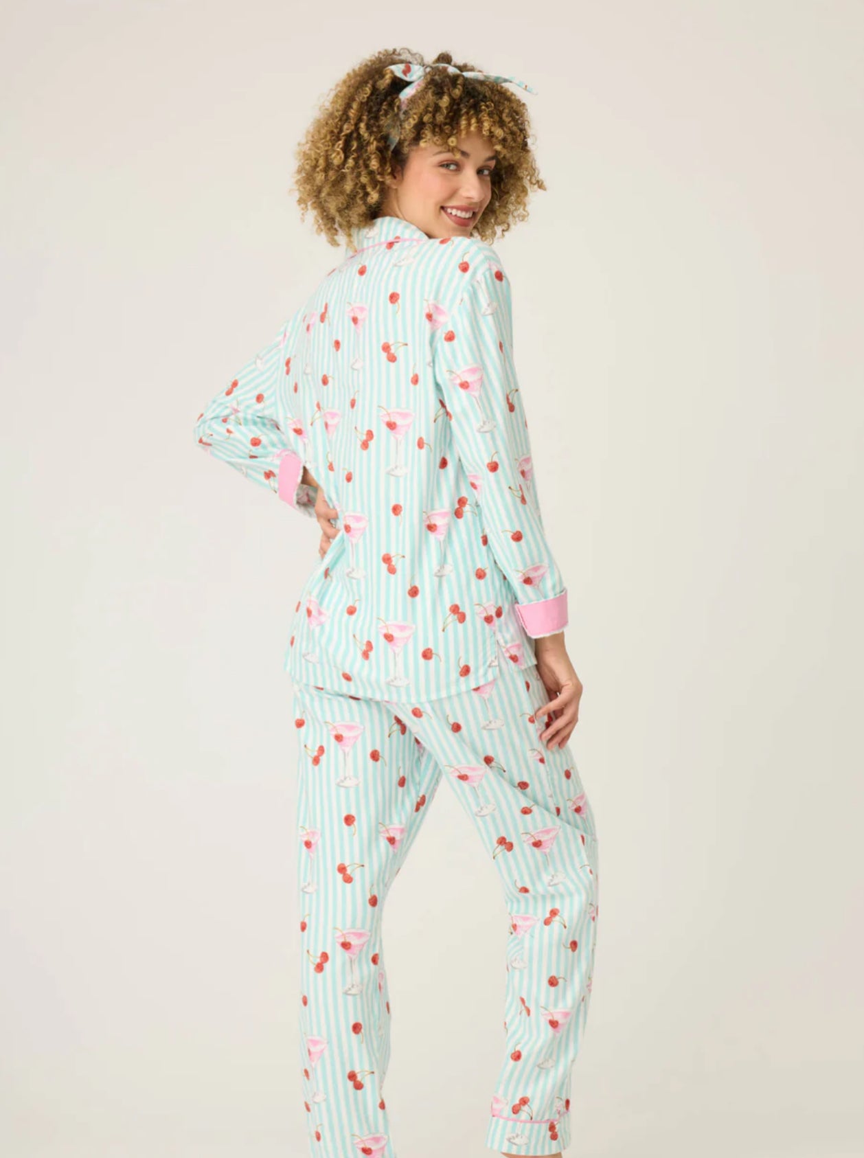 PJ Salvage Ma Cherie Flannel Pj Set