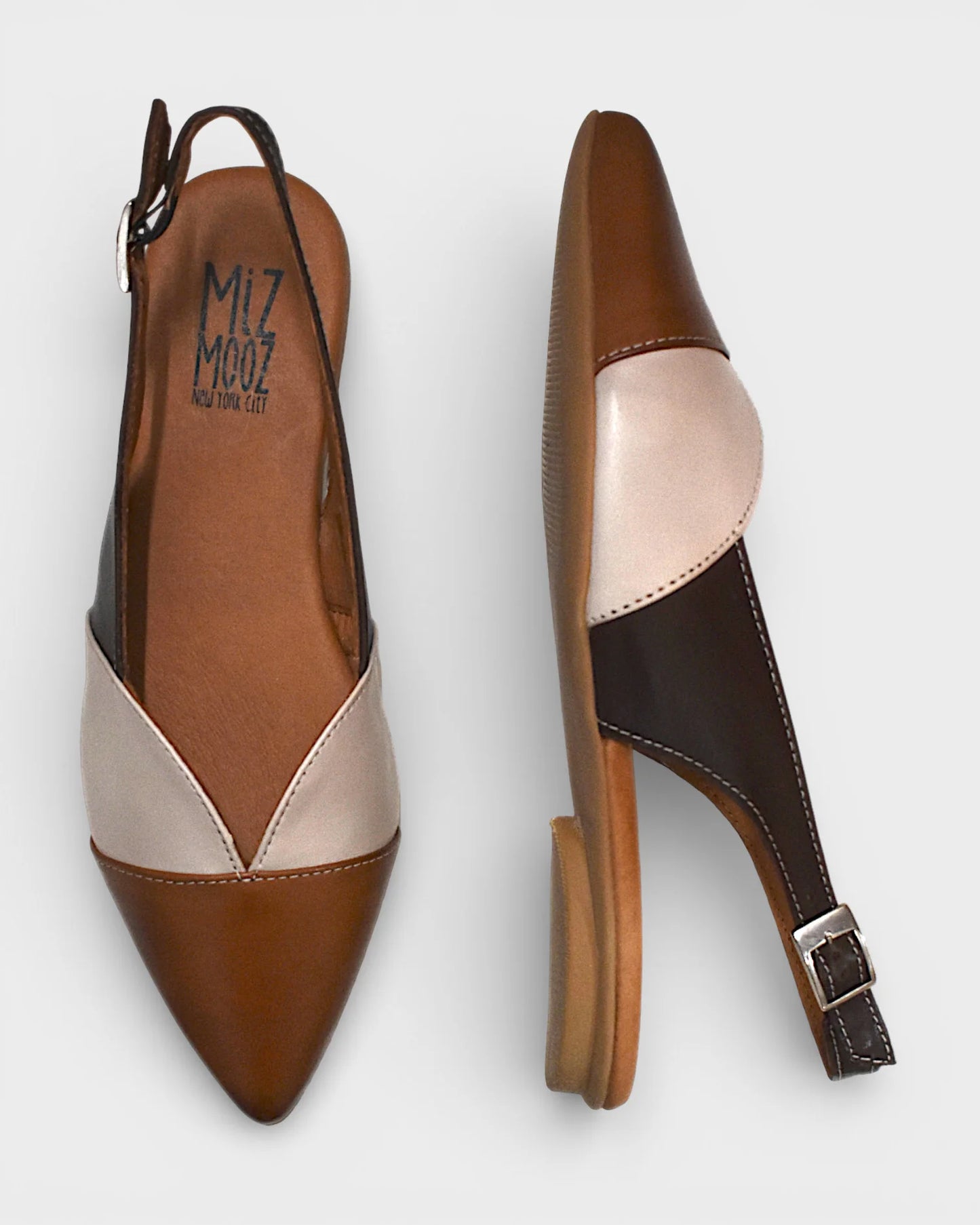 Miz Mooz Jayden Brandy/Cream/Brown