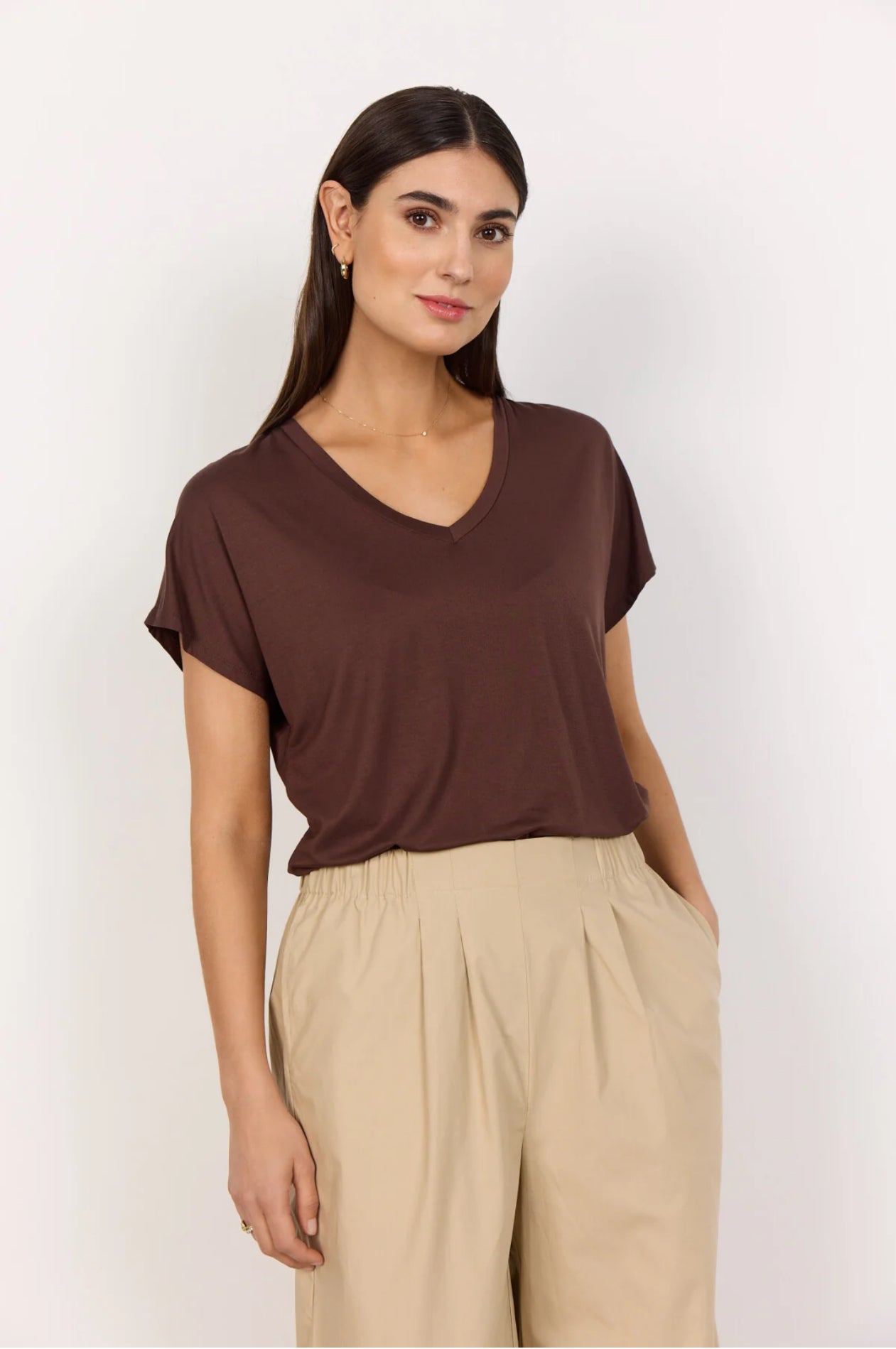 Soya Concept Marica Tee Brown