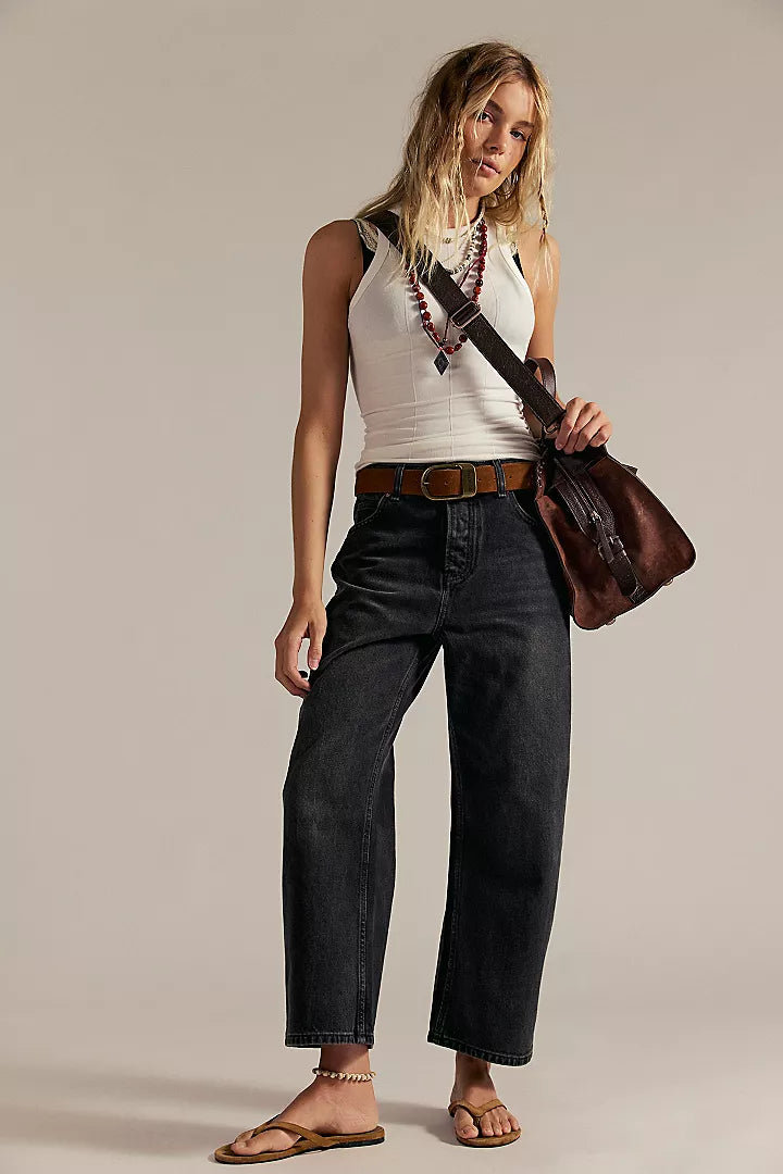 Free People Deep Trance Boyfriend Jeans Hypnosis