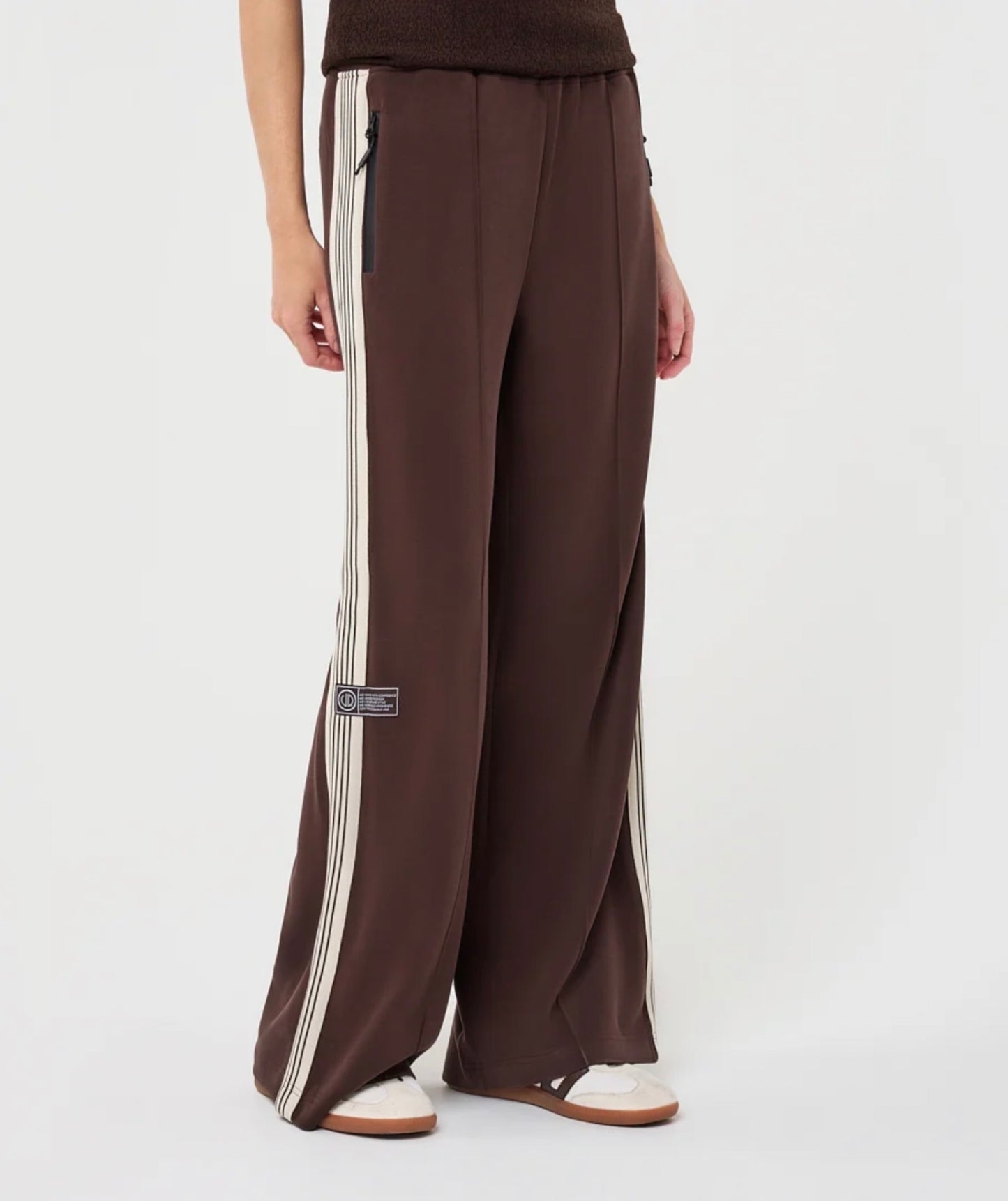 Esqualo Modal Zip Pocket Pants Cacao