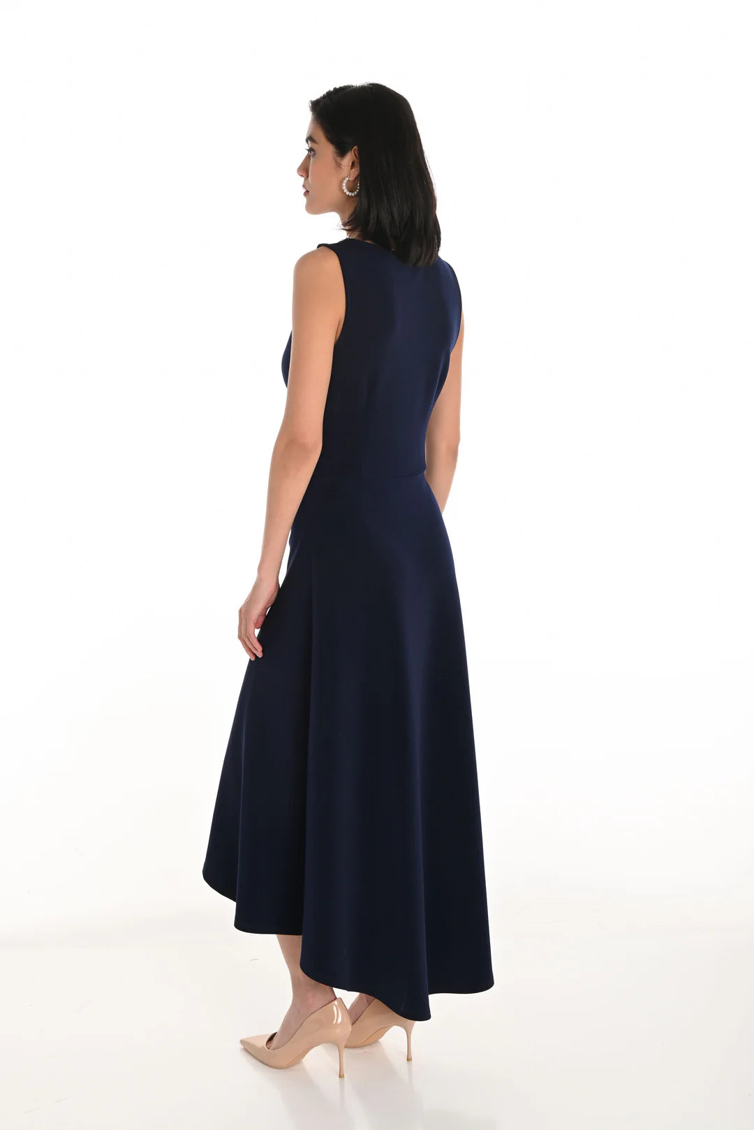 Frank Lyman Maxi Sleeveless Dress Style Midnight 254009