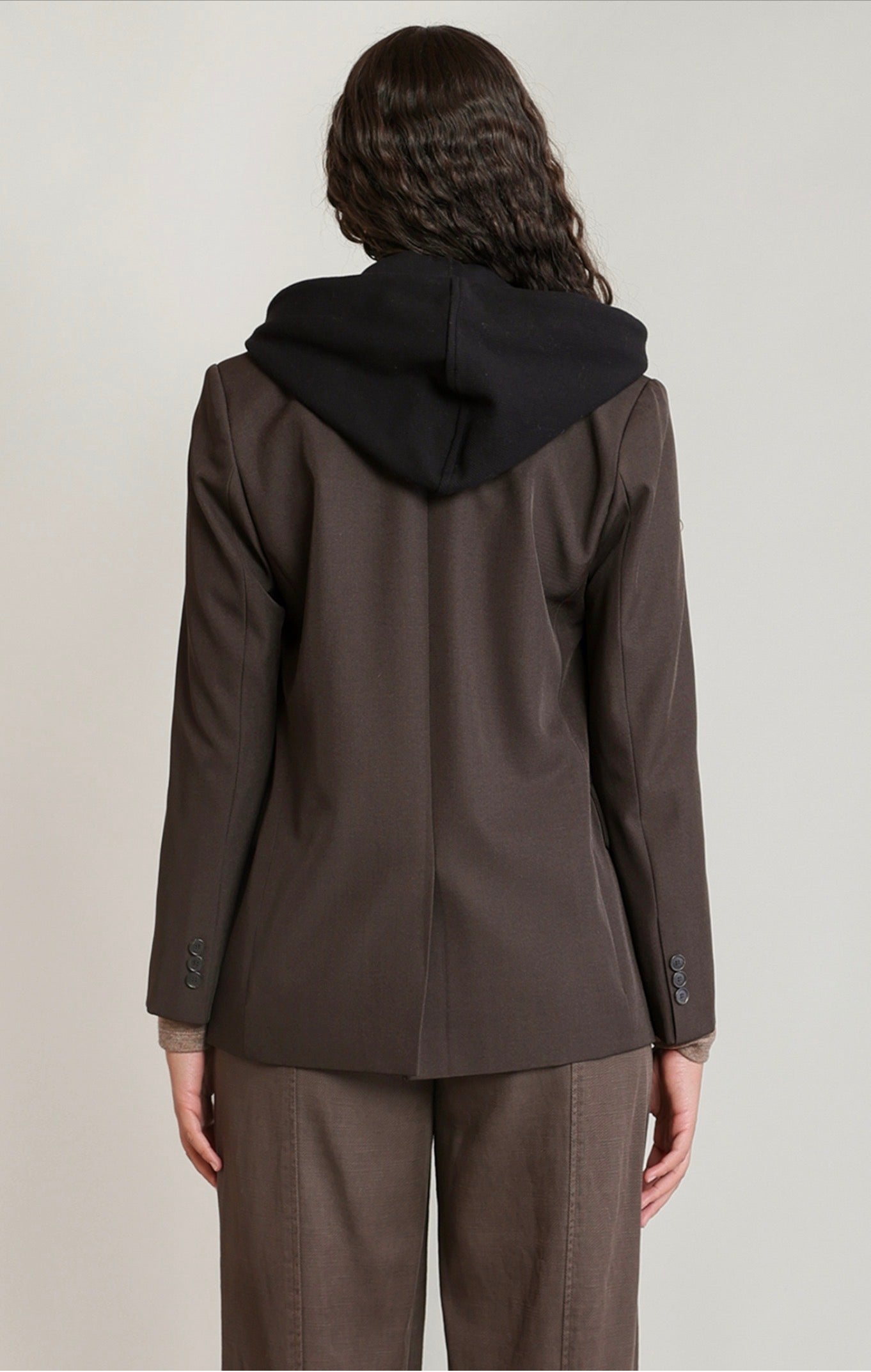 Dex Detachable Hooded Blazer