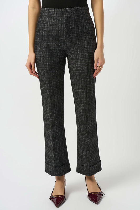 Joseph Ribkoff Heavy Knit Pull-On Flare Pants 253109