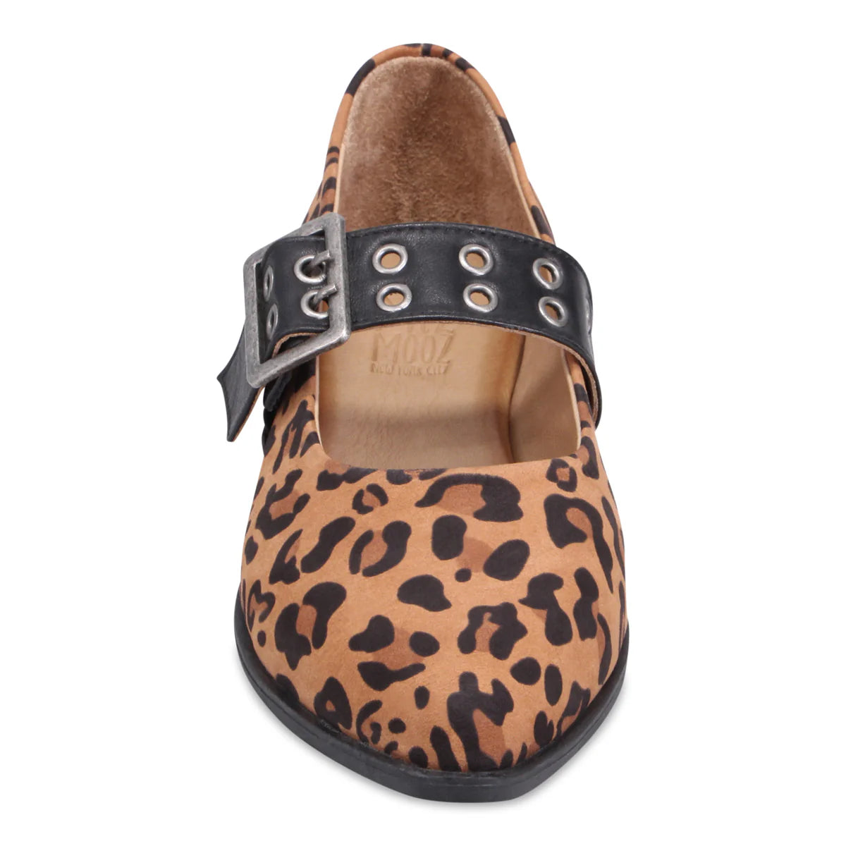 Miz Mooz Feenix Flats Brandy Leopard