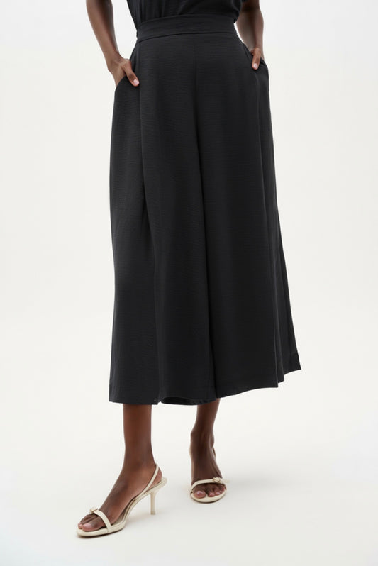 Joseph Ribkoff Gauze Pull-On Culotte Pants With Pleats 262196