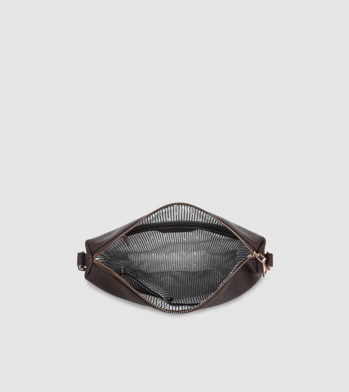 Louenhide Daisy Stripe Crossbody Bag Chocolate