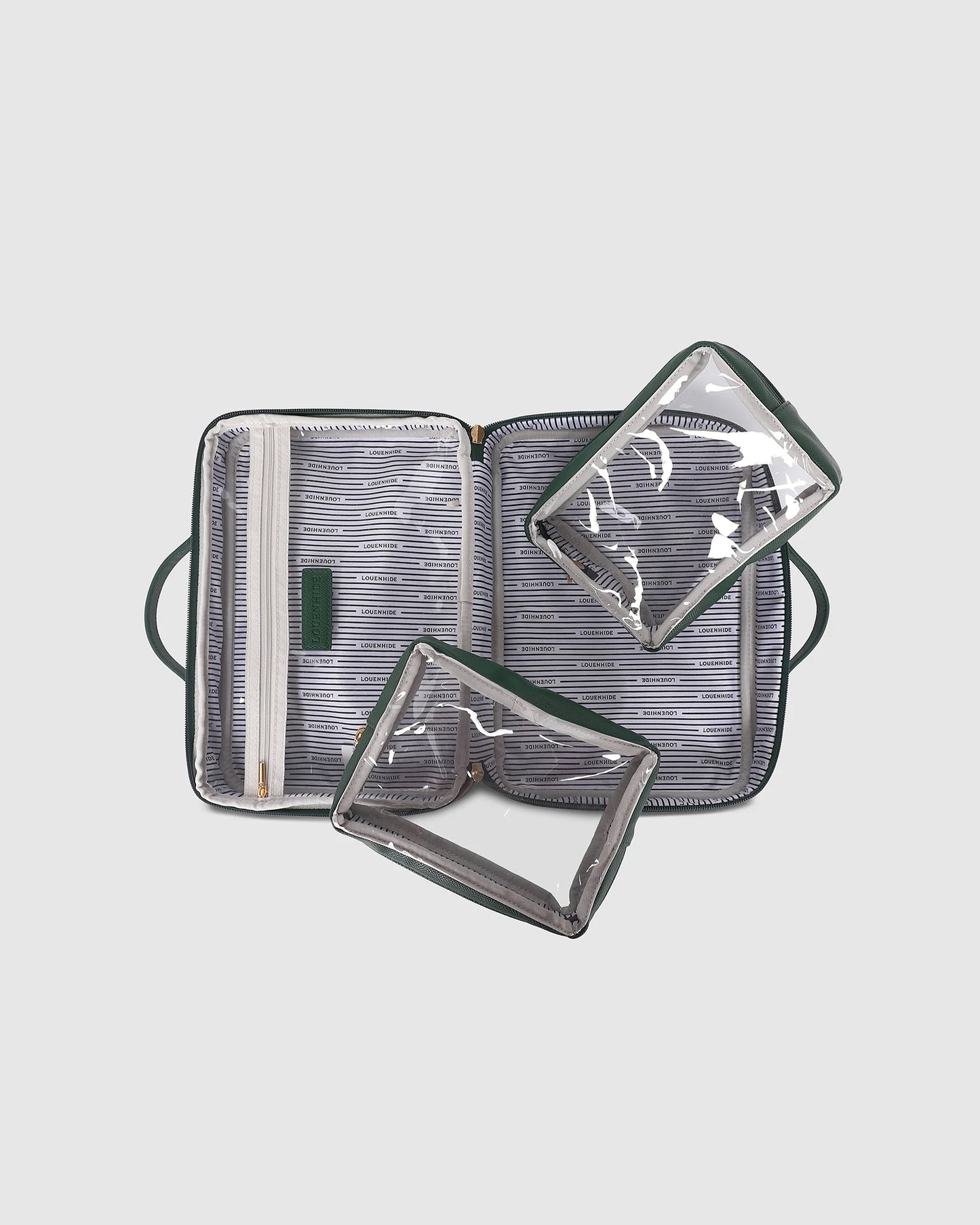 Louenhide Georgie Toiletry Case Forest Green