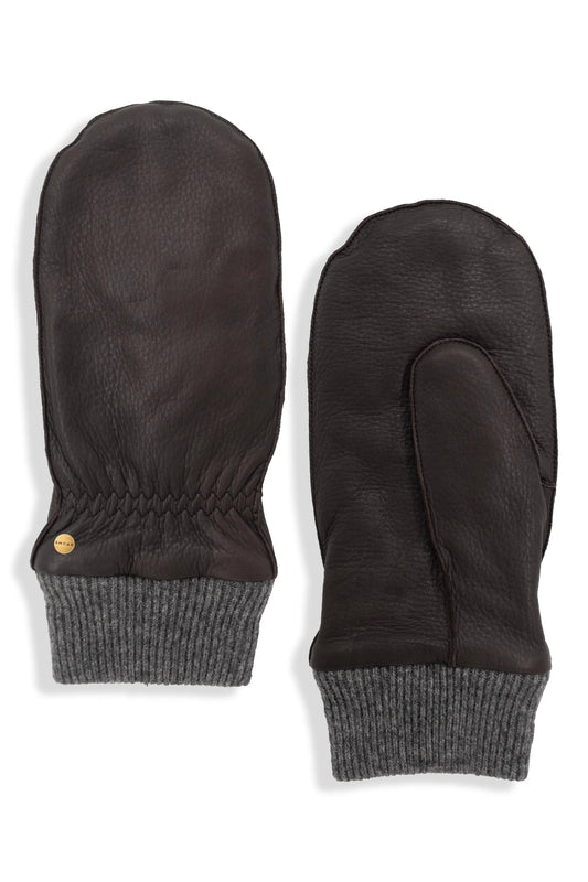 Brume Delta Mittens Brown