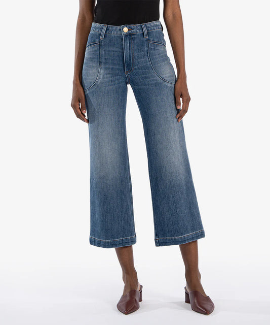 Kut Meg Wide Leg Jeans