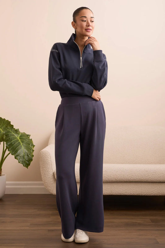 Tribal Lux Wide Leg Pants Sapphire