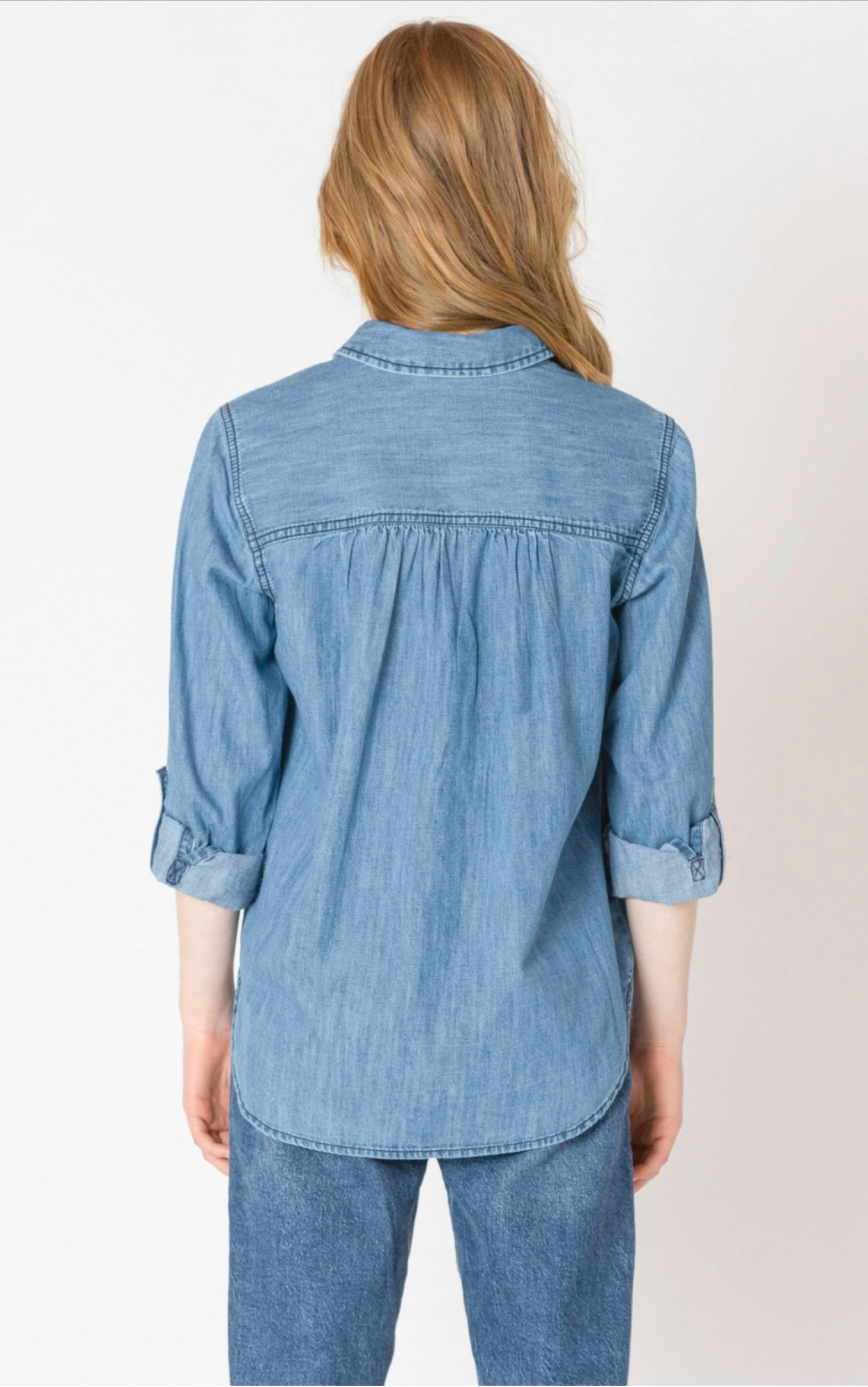 Dex Washed Pocket Denim Shirt
