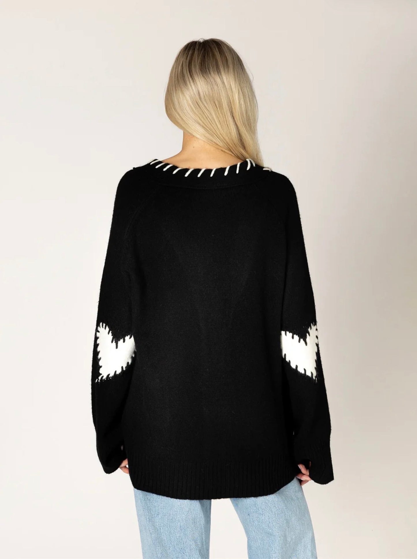 Lyla & Luxe Shyla Heart Cardigan