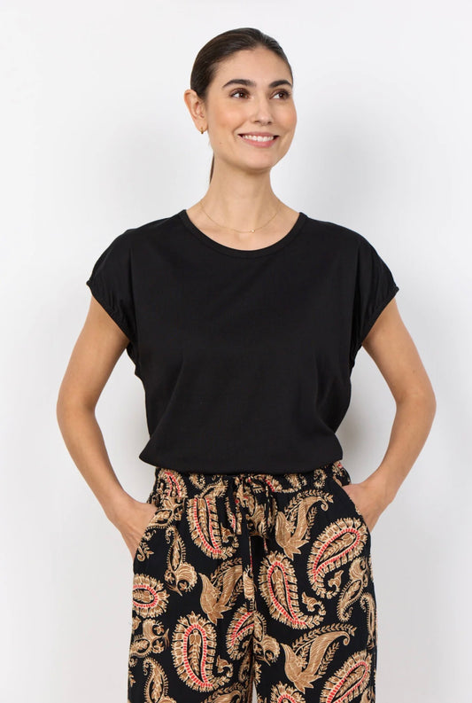 Soya Concept Derby Tee Black