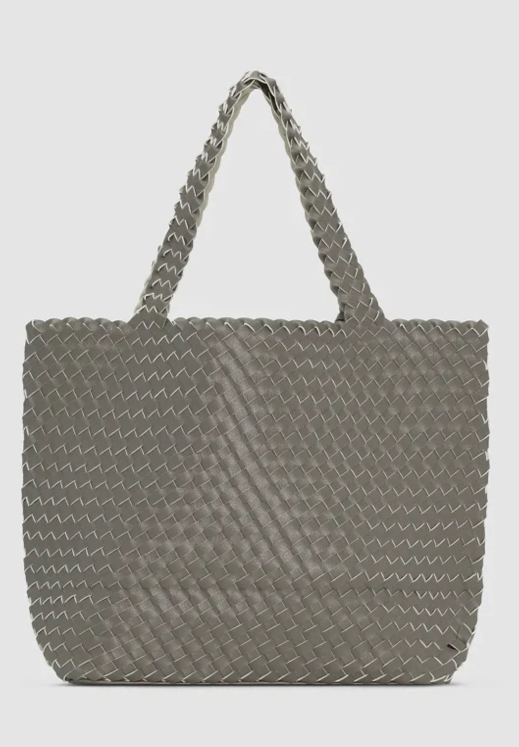 Ilse Jacobsen Reversible Tote Bag Grey/Cream