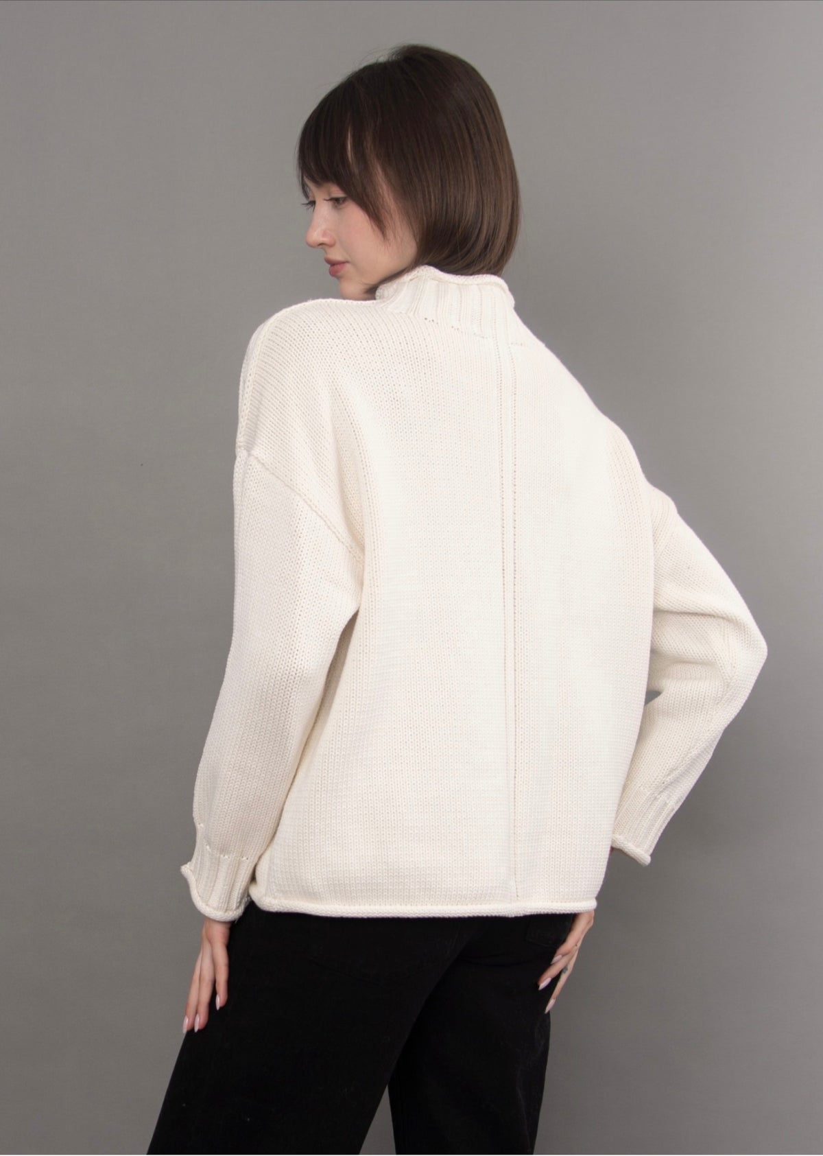 RD Style Lucretia Funnel Neck Sweater