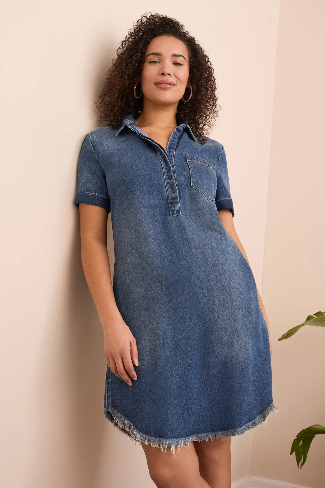Tribal Pop Over Shirt Dress