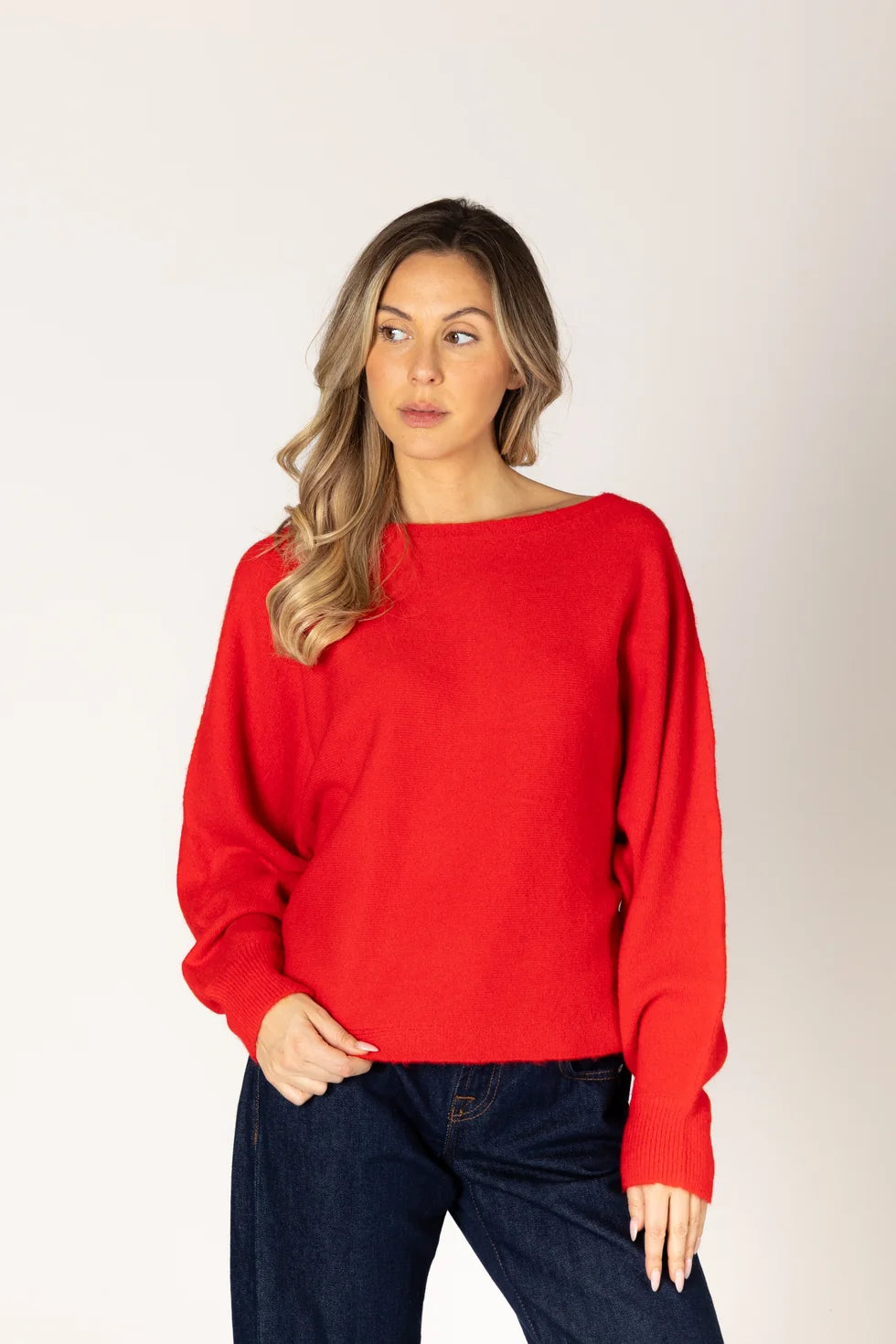 Lyla & Luxe Nobu Off-Shoulder Sweater