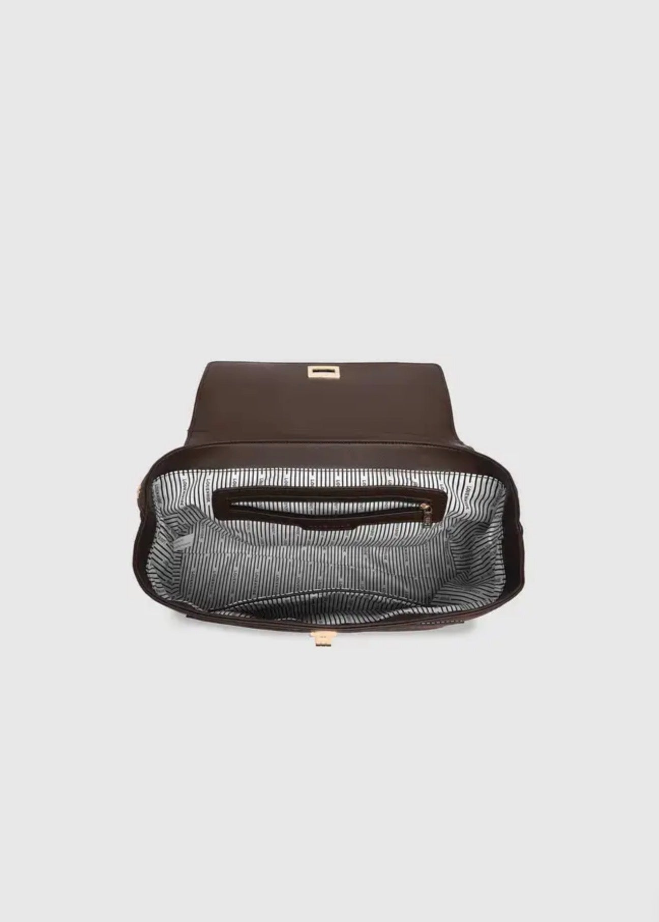 Louenhide Arden Suede Shoulder Bag Chocolate