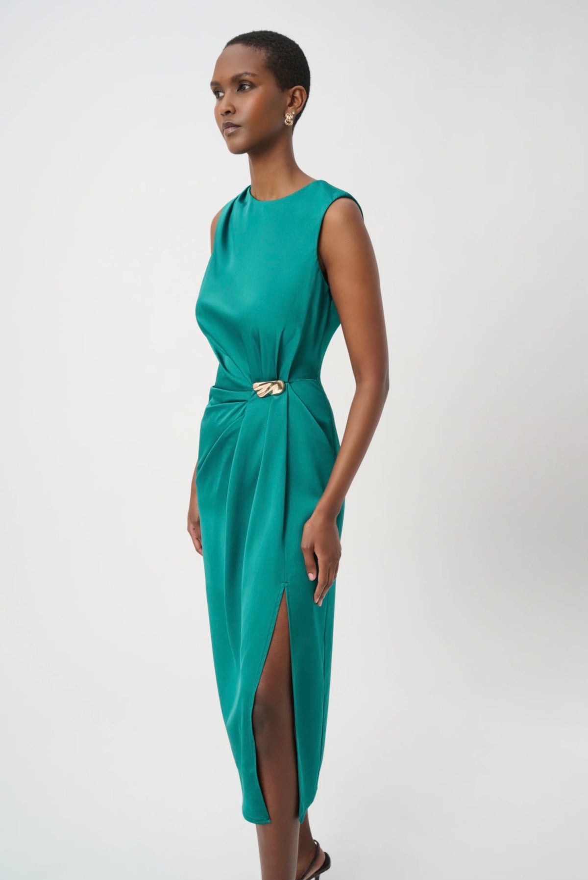 Joseph Ribkoff Recycled Satin Sheath Dress 264066