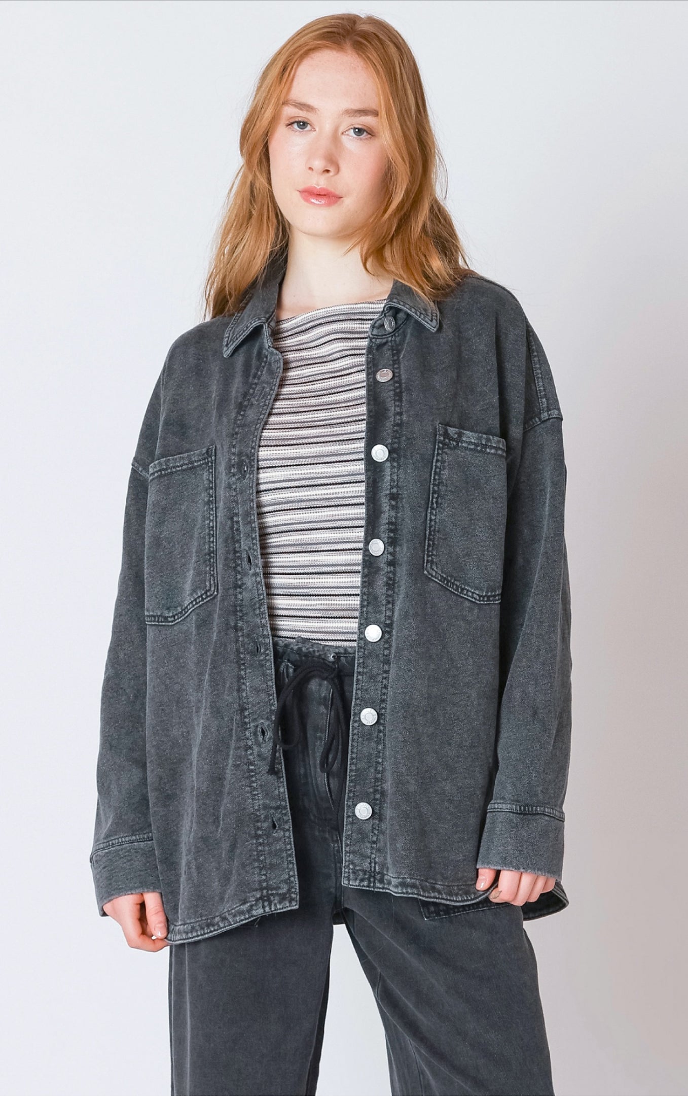 Dex Washed Denim Shirt Jacket