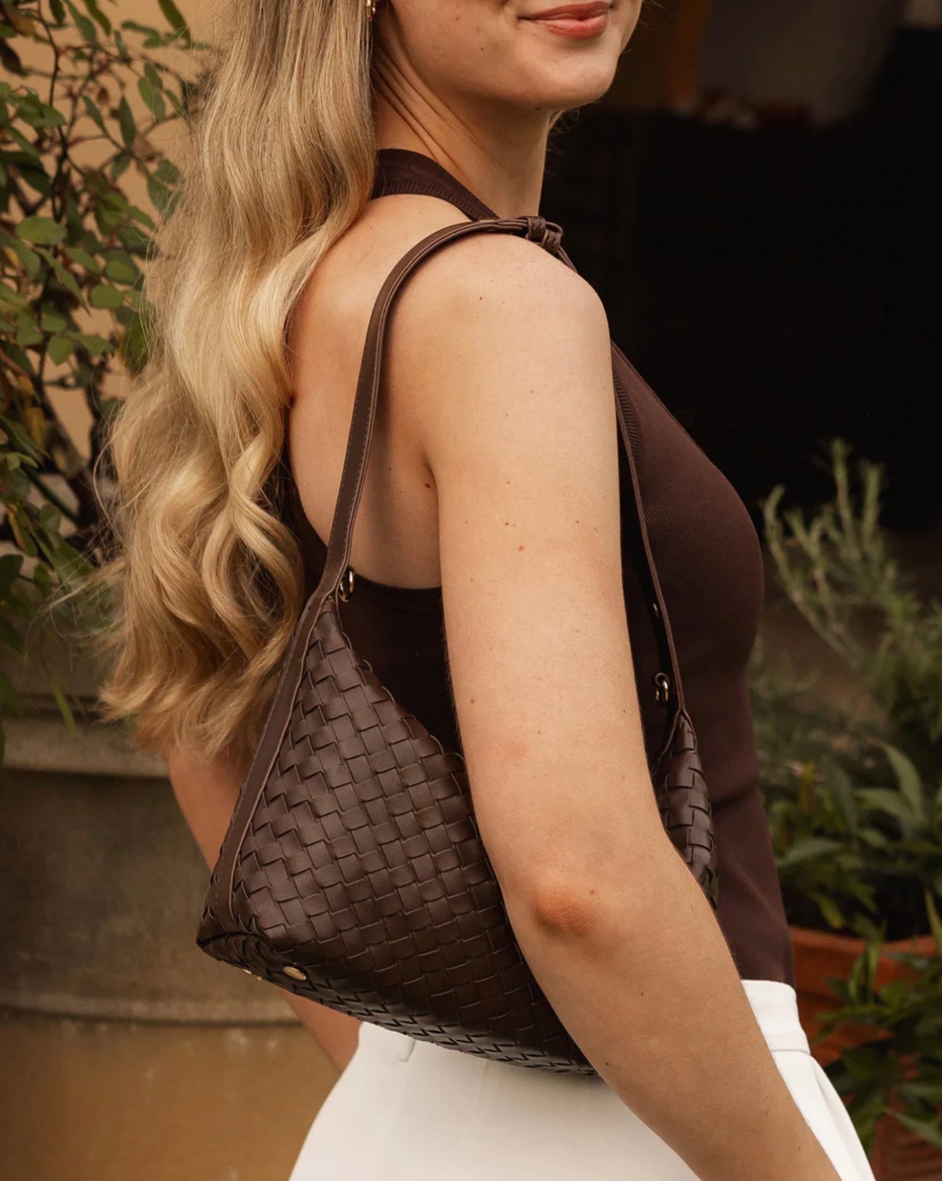 Louenhide Madeline Shoulder Bag Chocolate