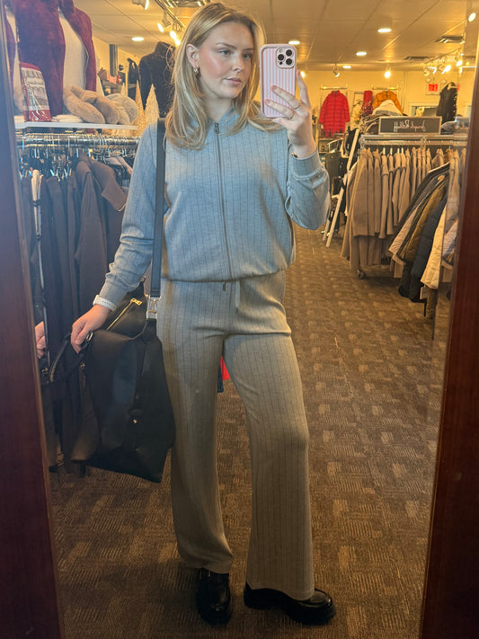 Soya Concept Vivi Striped Pants Grey