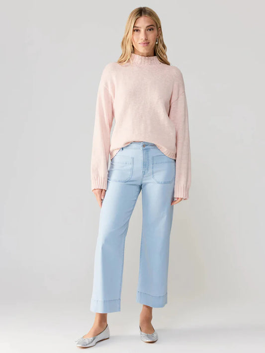 Sanctuary The Marine Crop Pants Ultra Pale