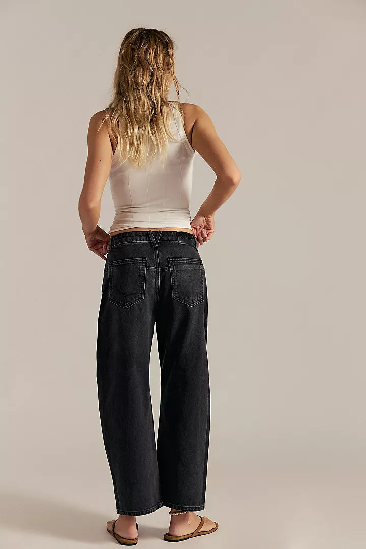 Free People Deep Trance Boyfriend Jeans Hypnosis