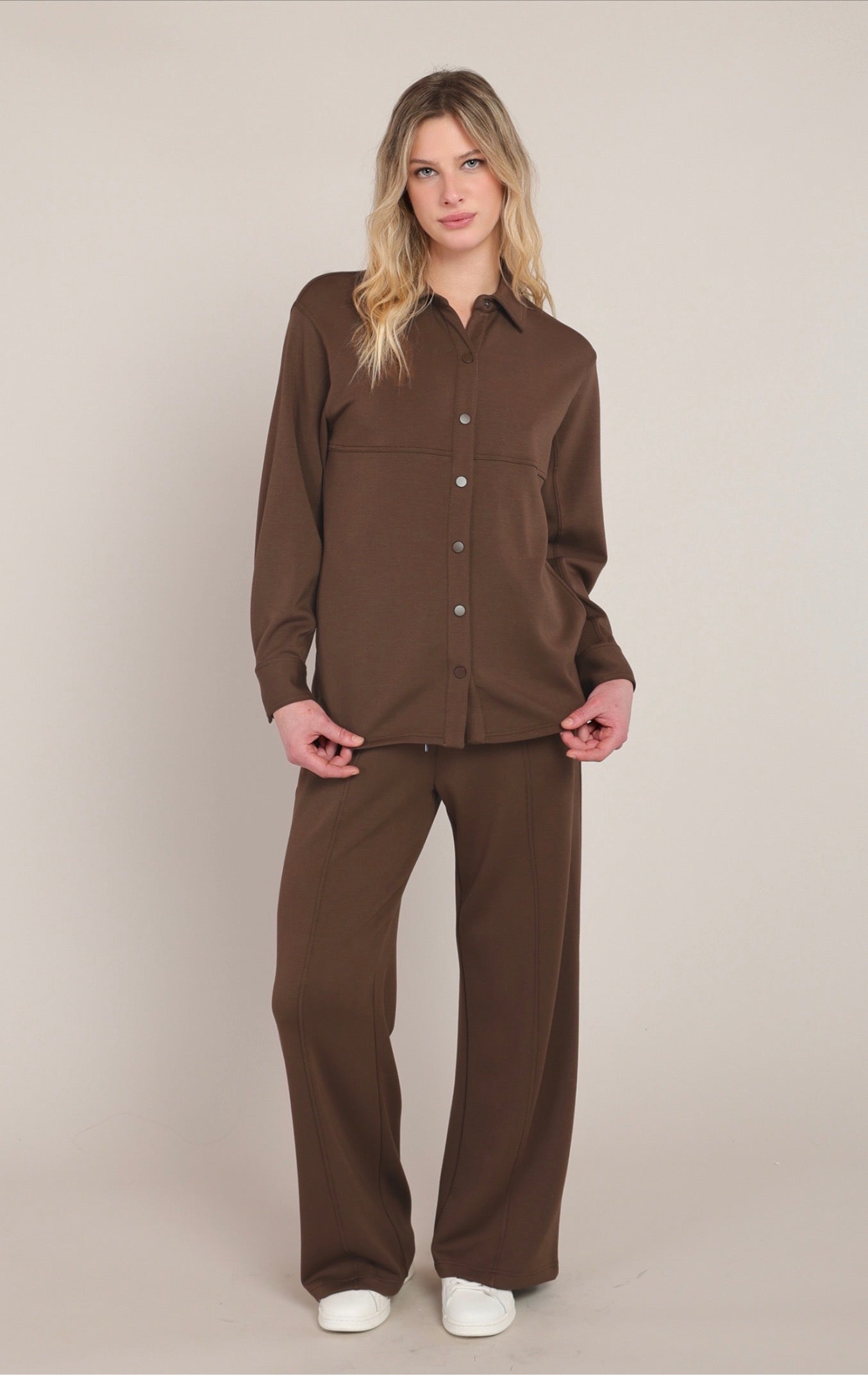 Dex Scuba Pull On Pants Chocolate